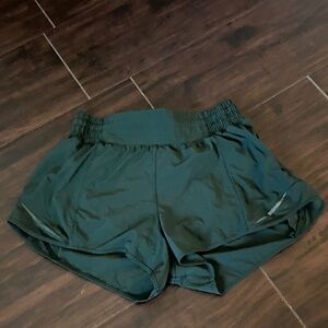 lululemon athletica Dark Green Athletic Shorts